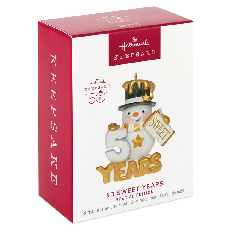Hallmark 50 Sweet Years Special Edition Ornament - Image 4