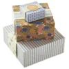 Hallmark 4", 8" And 10" Floral 3-Pack Gift Boxes With Bands