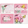 Hallmark Marjolein Bastin Assorted Blank Nature Note Cards In Caddy, Pack Of 24