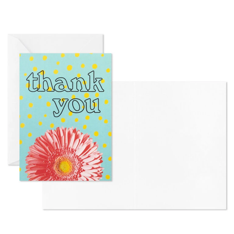 Hallmark Colorful Daisies Boxed Thank-You Notes, Pack Of 50 - Image 3