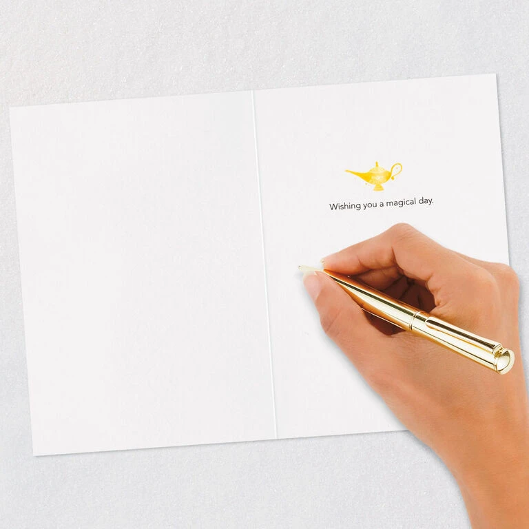 Hallmark Disney Princess Jasmine Magical Day Quilled Paper Handmade Card - Image 6