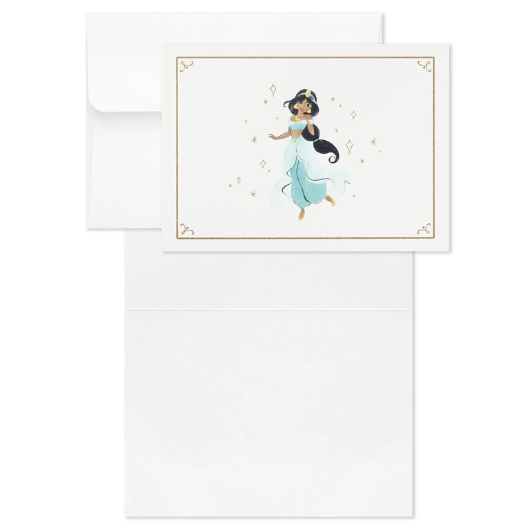 Hallmark Disney Princess Assorted Boxed Blank Note Cards Multipack, Pack Of 24 - Image 5