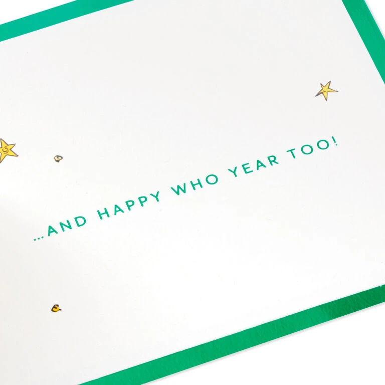 Hallmark Dr. Seuss™ How The Grinch Stole Christmas!™ Wreath 3D Pop-Up Christmas Card - Image 5