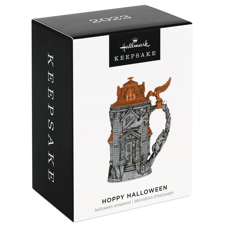 Hallmark Hoppy Halloween Beer Stein 2023 Ornament - Image 4