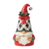 Enesco Jim Shore Highland Glen Milk And Cookies Gnome Figurine, 6.65"
