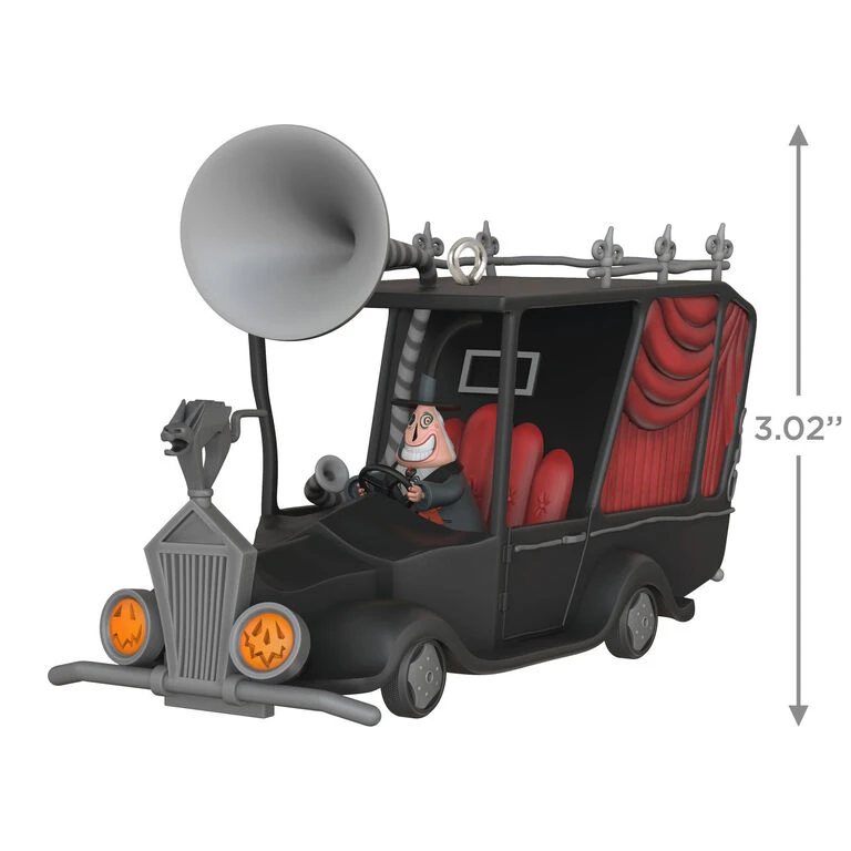 Hallmark Disney Tim Burton's The Nightmare Before Christmas Sound The Alarms! Ornament With Sound - Image 3
