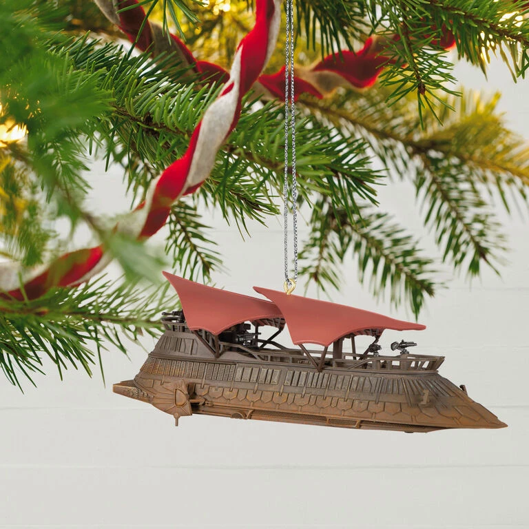 Hallmark Star Wars: Return Of The Jedi™ Jabba's Sail Barge, The Khetanna™ Ornament With Sound - Image 2