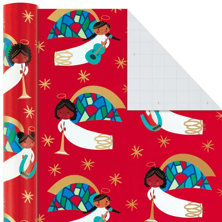 Hallmark Santa Fun 3-Pack Christmas Wrapping Paper Assortment, 120 Sq. Ft. - Image 7