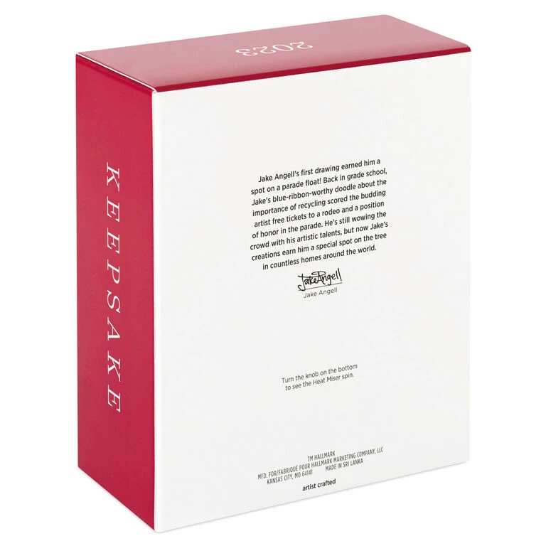 Hallmark The Year Without A Santa Claus™ Spinning Heat Miser Ornament - Image 5