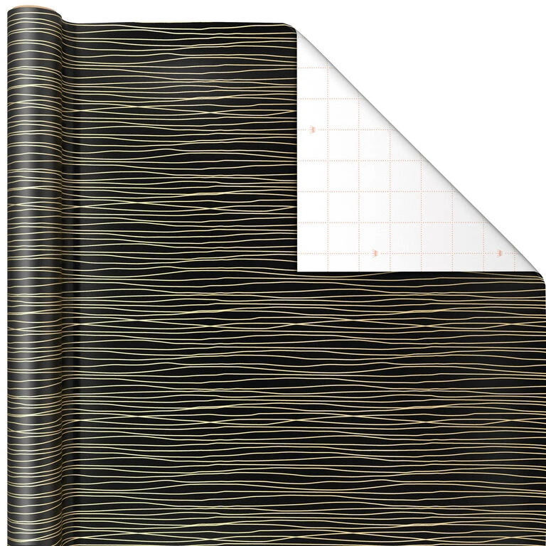 Hallmark Upscale Neutrals 3-Pack Wrapping Paper, 85 Sq. Ft. Total - Image 5